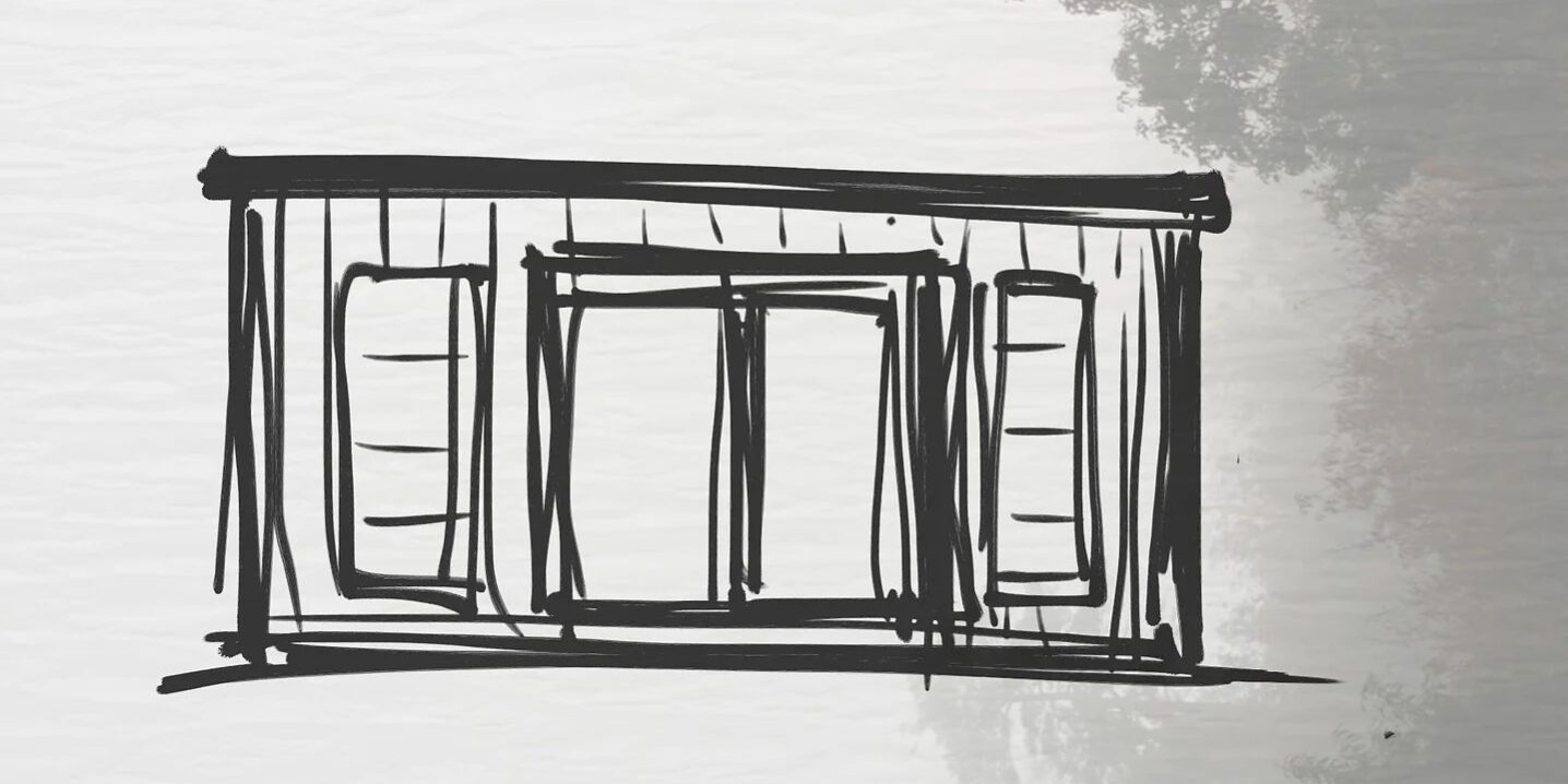 A Plan of a Crusoe Garden Room in Henley on Thames, London