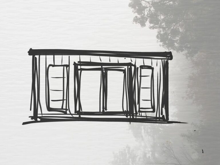 A Plan of a Crusoe Garden Room in Henley on Thames, London