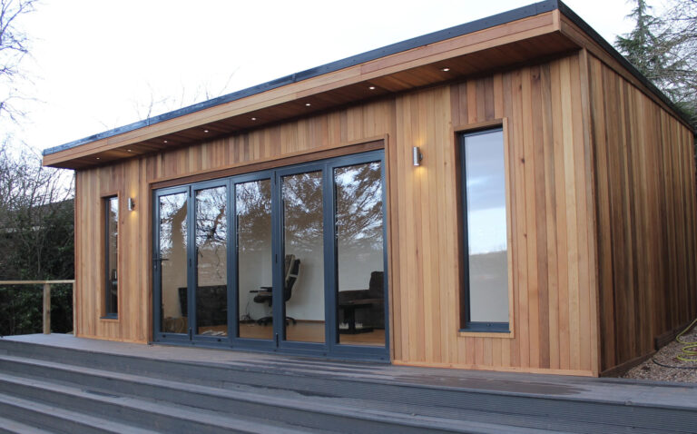A Staired Garden Room