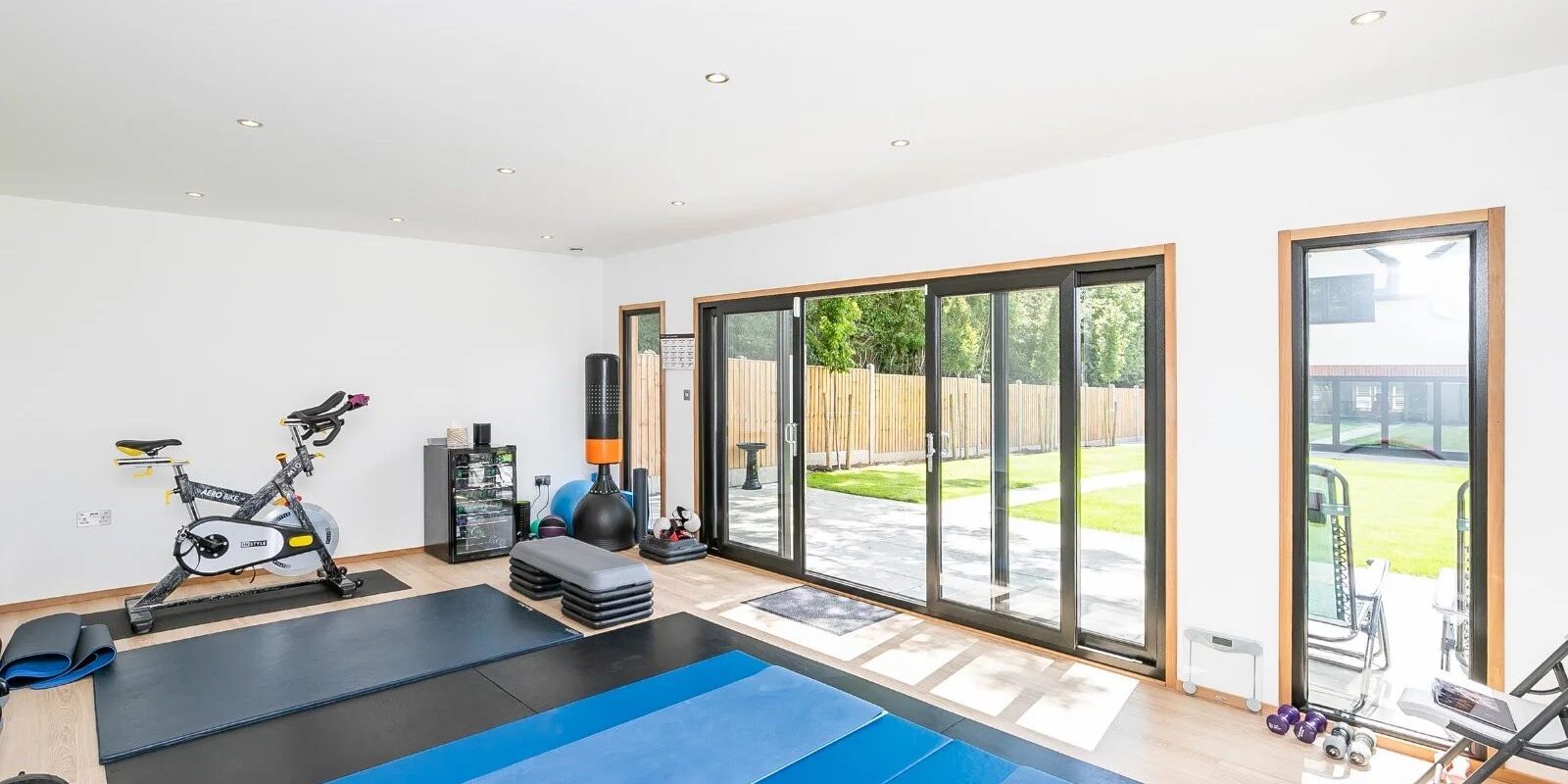 Crusoe Home Fitness Gym Room, Interior, In Essex London