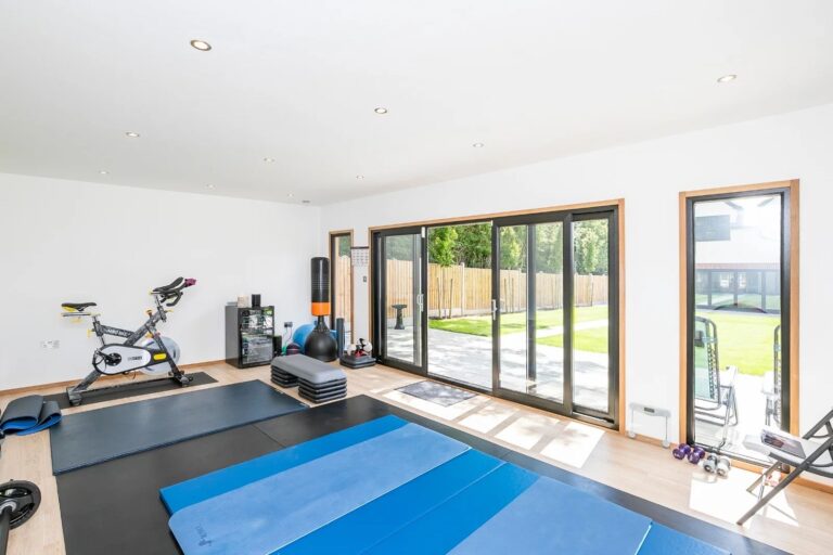 Crusoe Home Fitness Gym Room, Interior, In Essex London