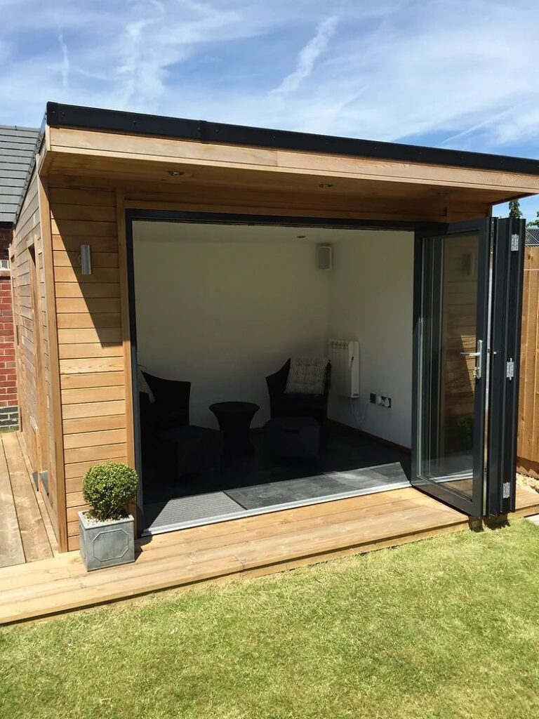 Side View Of The Crusoe Pad With Doors Open