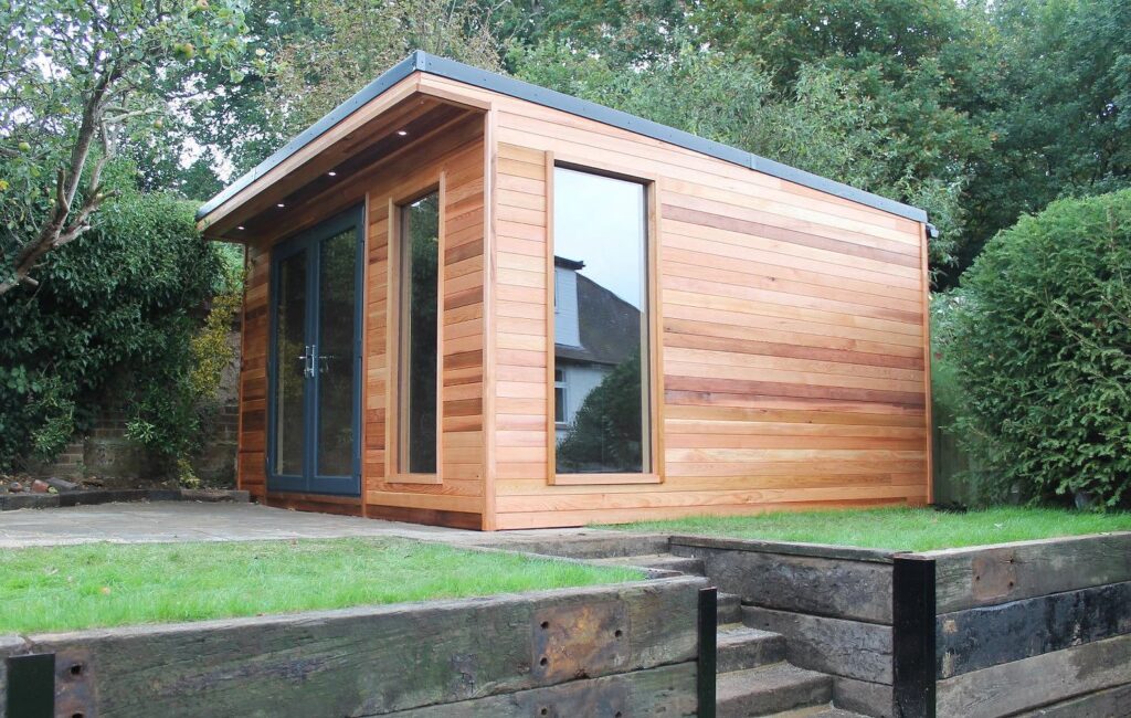 The Crusoe Retreat Side View