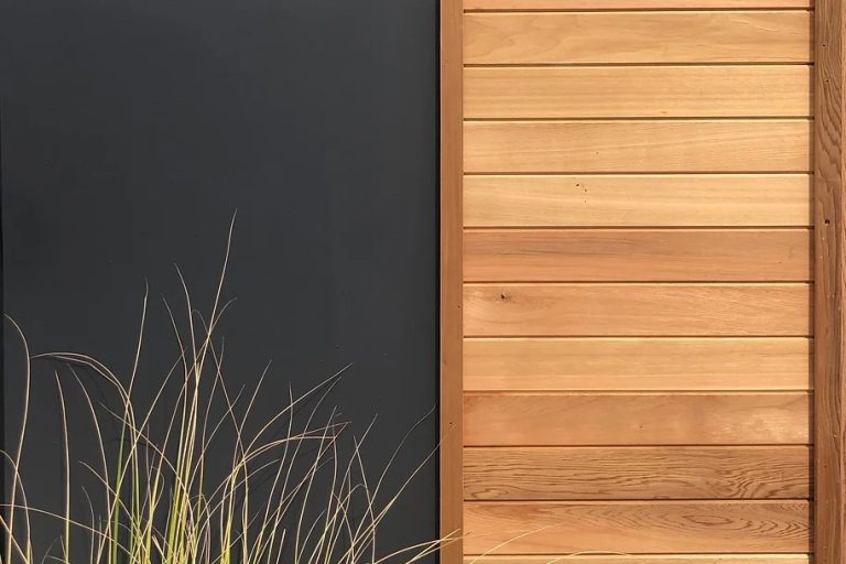 Wooden Finish Of Garden Room