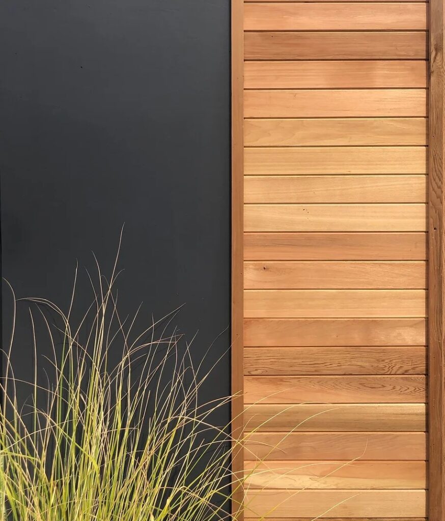 Wooden Finish Of Garden Room